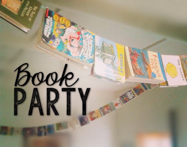 Great Fun etc: School Holiday Fun: The Book Party (with free printables)